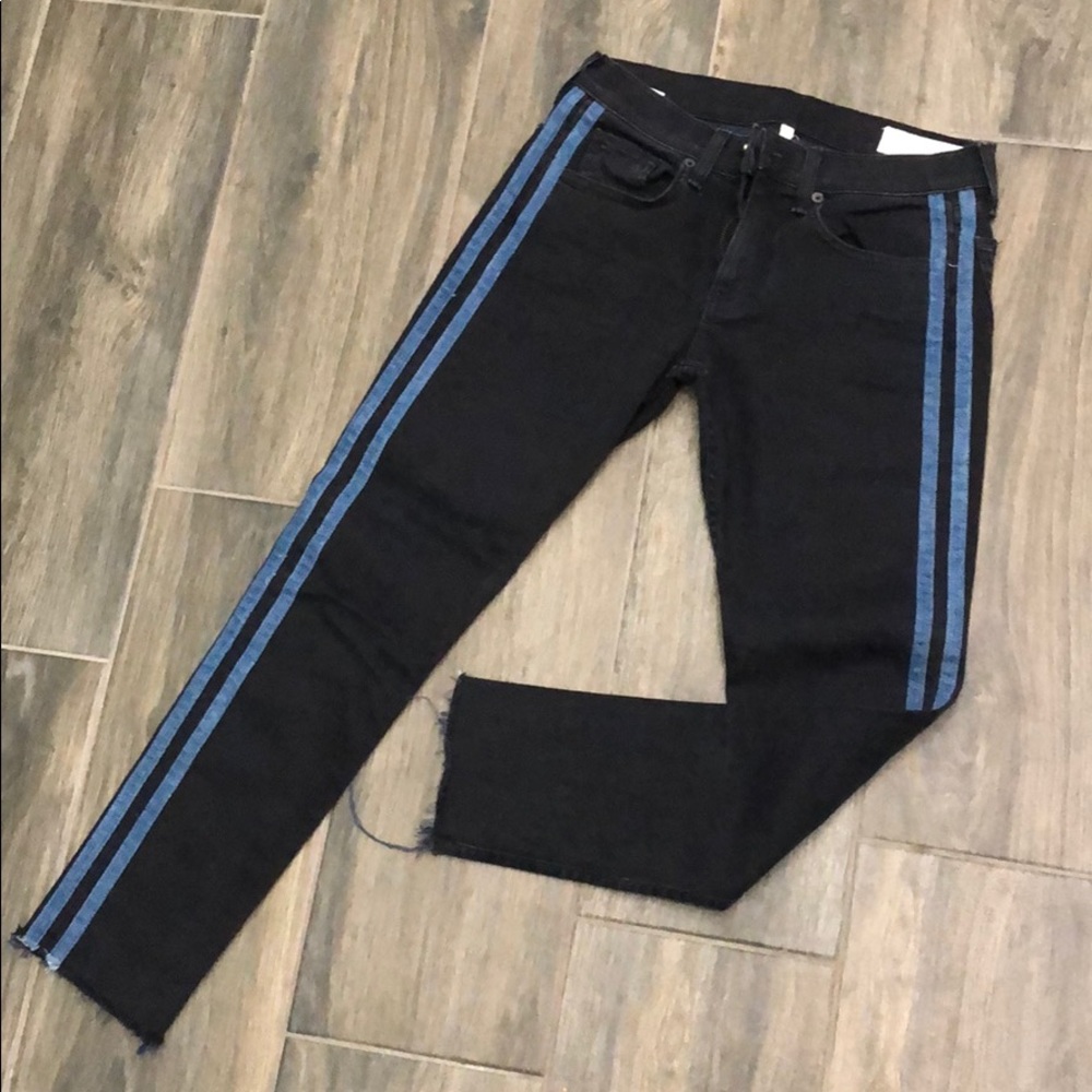 Rag & Bone Low rise jeans, run large, closer to 26